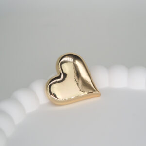 Broche hart goud